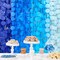 205ft Blue Ombre Party Decorations Kit – Navy Polka Dot Backdrop, Tissue Paper Garland, Streamers for Birthday, Graduation, Wedding, Nautical, Under the Sea, Ahoy Anchor Theme